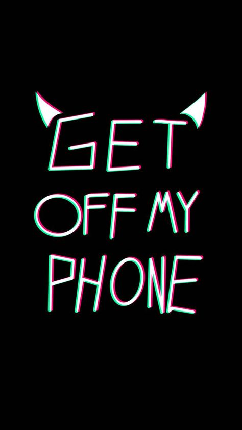 Get Out Of My Phone Wallpaper, Off My Phone Wallpaper, Get Off My Phone Wallpaper, Get Off My Phone, Blue Gradient Background, Get Off Your Phone, Peppa Pig Wallpaper, Dnd Backgrounds, 90s Wallpaper Hip Hop