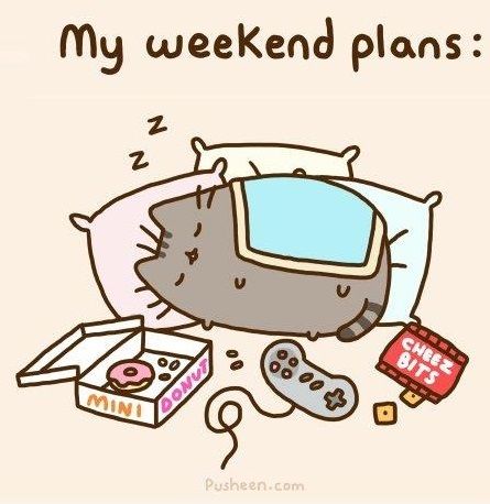 Just add some coca cola cans laying around and it's me :D Pusheen Family, Pusheen Love, Game Google, Söt Katt, Pusheen Cat, Image Chat, Bohol, Weekend Plans, Wallpapers Iphone