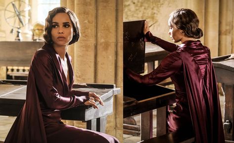 Leta Lestrange Costume | DIY Guides for Cosplay & Halloween Leta Lestrange, Harry Potter Robes, Dark Harry, Queenie Goldstein, Fantastic Beasts Movie, The Crimes Of Grindelwald, Beast Costume, Crimes Of Grindelwald, Zoë Kravitz