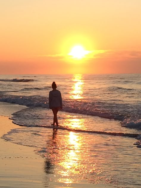 Sunrise at Myrtle Beach , South Carolina Beach South Carolina, Myrtle Beach South Carolina, Myrtle Beach, South Carolina, The Beach, Walking