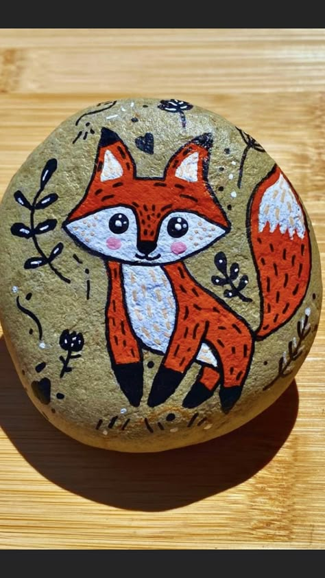 Rock Art Animals, Stone Painting Animals, Rock Animals, Painting Animals, Painted Rock Animals, Stones Throw, Painted Stone, Rock Ideas, Art Animals