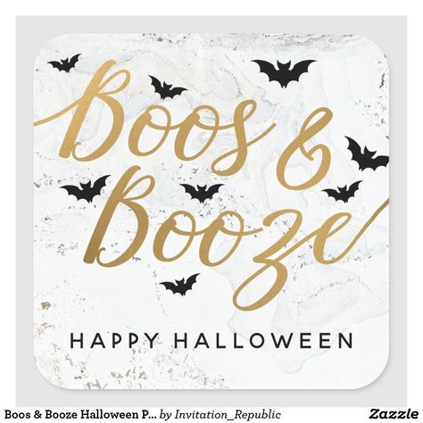 Boos And Booze Party, Liquor Bottle Labels, Orange Liquor, Adult Halloween Party, Halloween Cocktails, Liquor Bottle, Personalized Note Cards, Create Custom Stickers, Halloween Stickers