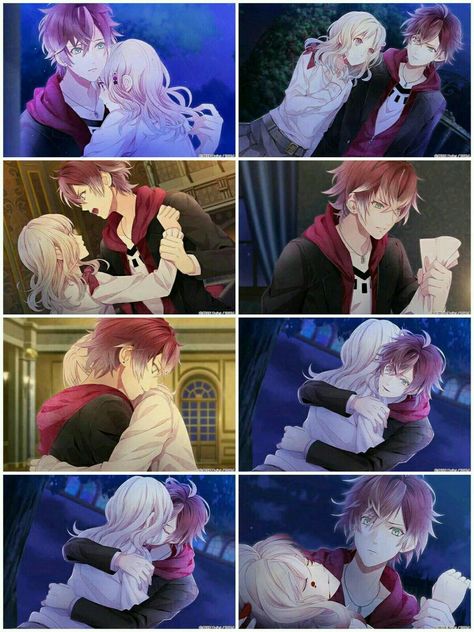 Yui X Ayato, Yui And Ayato, Cool Animes, Diabolik Lovers Ayato, Diabolik Lovers Wallpaper, Ayato Sakamaki, Lovers Pics, Memes Anime, Manga Love