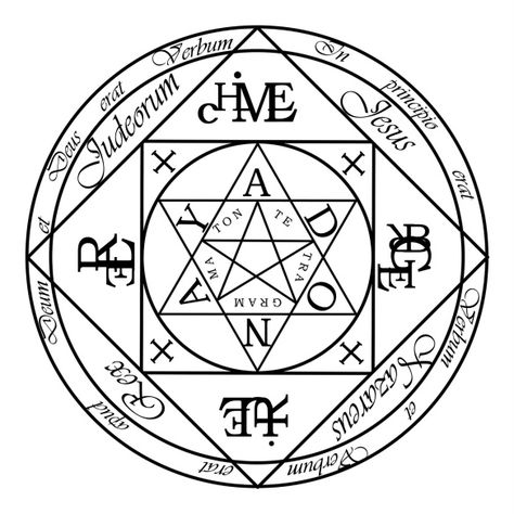 Christian Lamen Demon Symbols, Transmutation Circle, Circle Geometry, Mystic Symbols, Esoteric Symbols, Magick Symbols, Masonic Symbols, Occult Symbols, The Occult