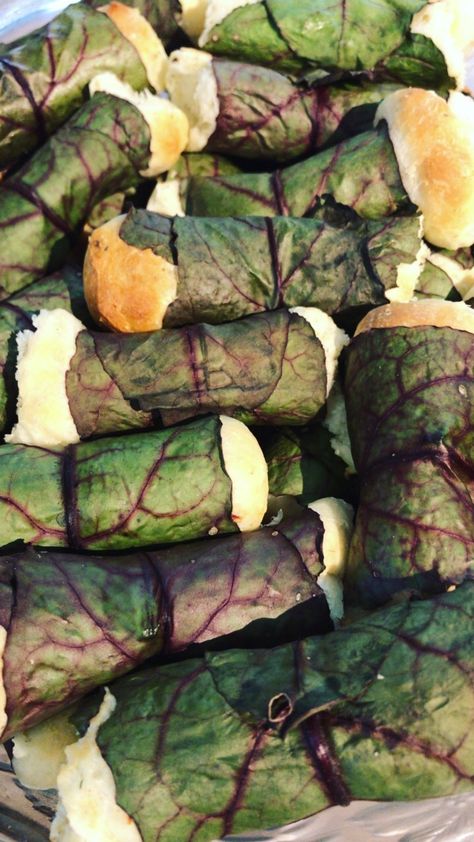 Beet leaf Holubtsi – babainthebaking Beatnik Dough, Beatniks Recipe, How To Make Beetnicks, Beetnicks Recipe, Stuffed Beet Leaves, Beatnik Recipe, Beet Buns, Beet Leaves Recipe, Ukrainian Meals