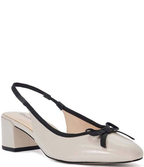 Dune London Classy Leather Sling Bow Pumps | Dillard's Sling Bow, Shoes Cream, Sling Back Heels, Fall Senior Pictures, Bow Pumps, Dune London, Senior Pics, Shoes Heels Pumps, Court Shoes