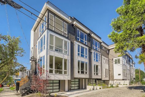 901 28th Avenue S UNIT B, Seattle, WA 98144 | MLS #1933845 | Zillow Attached Townhouses, Seattle Townhouse, Waterfront Townhouse, 4 Unit Townhouse Plans, Upper West Side Townhouse, Seattle City, Stoves Range, Modern Properties, Concrete Roof