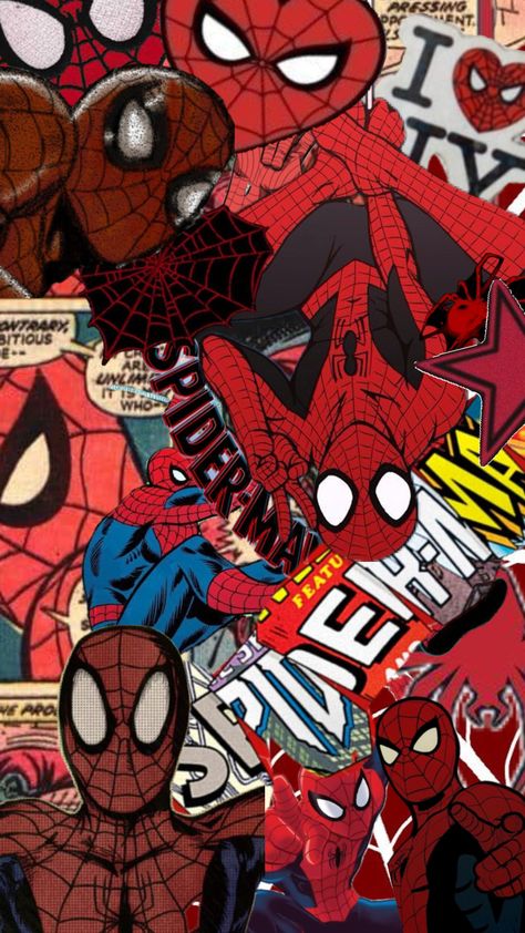 #myfirstshuffle Spiderman Pictures, Amazing Spiderman, Hulk, Your Aesthetic, Iron Man, Spiderman, Create Yourself, Iphone Wallpaper, Hello Kitty