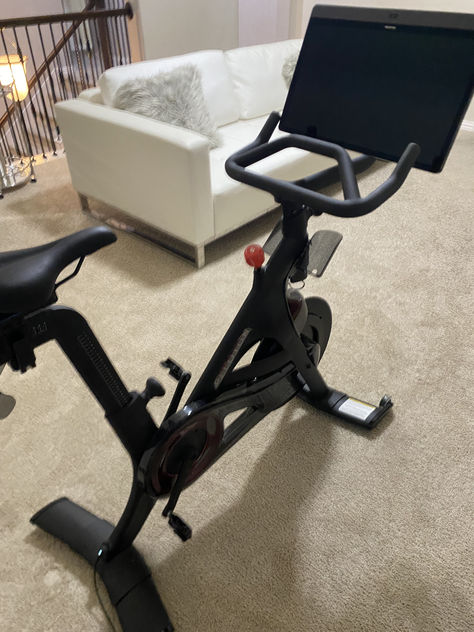 I personally LOVE my Peloton Bike! "GAME-CHANGING CARDIO – Clip into the Peloton Bike for a workout experience that goes beyond cycling, whether you’re cruising or sprinting." Bike Indoor, Indoor Bike Workouts, Peloton Bike, Cycling Fitness, Indoor Bike, Exercise Bike, Sports Gym, Women Sports, Biking Workout