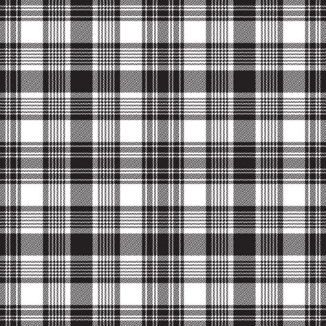 Tartan plaid wallpaper patterns. Scottish tartan plaid kilts. Scrapbooking paper patterns backgrounds. Fabric patterns texture design. Textile pattern classic fabrics black white color. Seamless pattern texture. Seamless vector patterns. Stock vector illustrations. Black Design Aesthetic, Texture For Design, Black And White Fabric Prints, Aesthetic Patterns Black, Black Plaid Wallpaper, Tartan Plaid Wallpaper, Black Scrapbook, White Fabric Texture, Fabric Texture Seamless