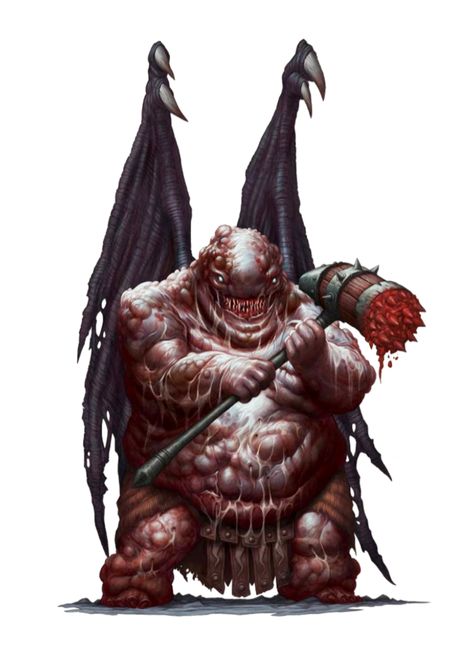 Gristly Demodand - Abyssal Monster - Pathfinder 2E PFRPG DND D&D 3.5 5E 5th ed d20 fantasy Imp Fantasy Art, Fantasy Demon Art, Dnd Demon, Demon Dnd, Monsters Rpg, Rpg Monsters, Pathfinder 2e, Hammer Horror, Fantasy Demon