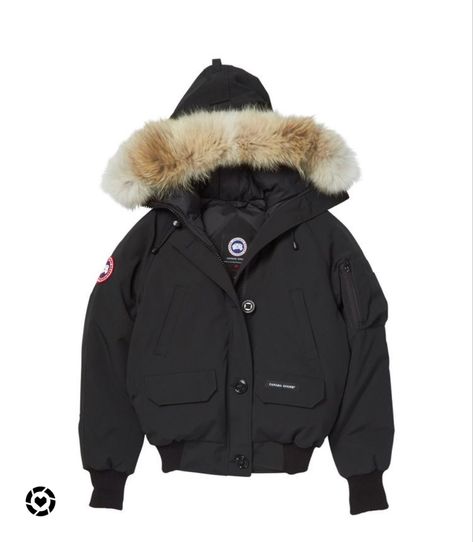 Canadian Goose Jacket Women, Canada Goose Women Outfits, Canada Goose Fashion, Canada Goose Chilliwack, Revival Clothing, Canada Goose Women, Fur Hood Jacket, Cute Jackets, Cute Comfy Outfits