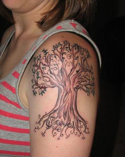 Stunning Trees Shoulder Tree Tattoo, Madrona Tree, Bonsai Tree Tattoo, Madrone Tree, Bonsai Tattoo, Maple Tree Tattoos, Berg Tattoo, Bonsai Tree Tattoos, Arbutus Tree