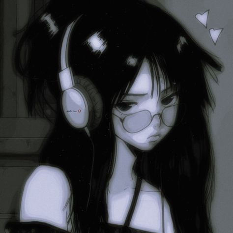 Goth Girl Pfp Cartoon, Black Emo Pfp Aesthetic, Anime Pfp Girly Dark, Pfp For Girls Aesthetic, Discord Pfp Dark Y2k, Goth Mommy Pfp, Black Pfps Y2k, Dark Pfp Girl, Alt Pfp Aesthetic