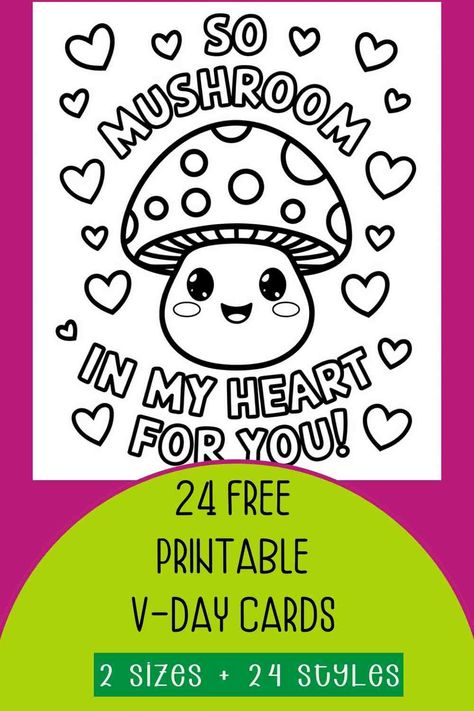 25 Valentine Card Printables for Kids - Free & Fun to Share! Valentine’s Cards For Kids, Kids Valentines Printables Free, Valentine Cards For Kids To Make, Diy Valentine Cards For Kids To Make, Valentine’s Day Ideas For Kids, Preschool Valentines Cards, Toddler Valentine Cards, Valentine Card For Kids, Cute Valentine Cards