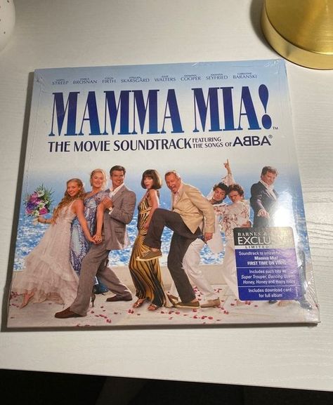 Musical Film, Lp Records, Mama Mia, Mia 3, Movie Soundtracks, Birthday List, Dancing Queen, Music Stuff, Abba