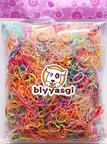 Rubber Bands For Hair, Rainbow Loom Rubber Bands, Hair Holder, Hair Rubber, Hair Rubber Bands, Bracelet Sets, Candy Holder, Girl Accessories