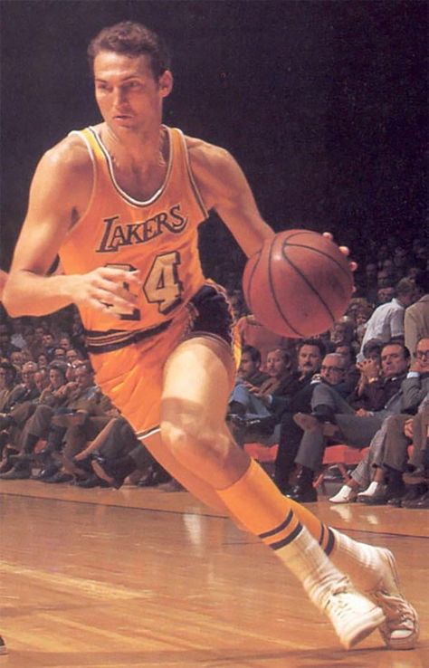 The original photo that the NBA logo is based on - 9GAG Jerry West, Logo Design Love, Lakers Basketball, Nba Logo, Nba Legends, Playing Basketball, Sports Hero, Basketball Legends, Sports Figures