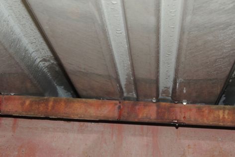 How to Prevent Condensation in Metal Buildings? - Steel Building Insulation Metal Building Insulation Ideas, Metal Roof Insulation, Metal Building Insulation, Metal Stud Framing, Diy Insulation, Building Insulation, Garage Insulation, Loafing Shed, Metal Awning