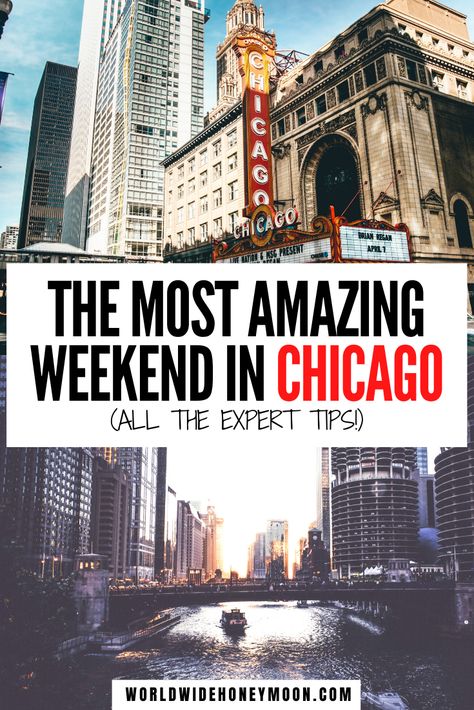 Chicago Places To Visit, Chicago Activities, Chicago Itinerary, Weekend In Chicago, Chicago Bucket List, Chicago Weekend, Chicago Travel Guide, Chicago Vacation, Illinois Travel