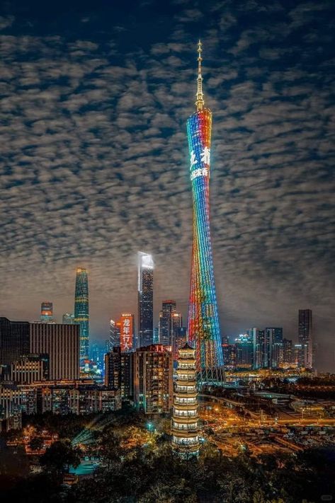 Canton Tower, Skyscraper, Minecraft, Tower