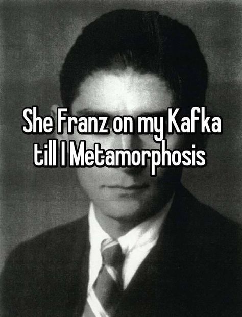 #meme #metamorphosis #kafka #Kafkaesque #literature The Metamorphosis Memes, Franc Kafka, Kafka Quotes Metamorphosis, Frans Kafka, Kafka Hsr Icon, Kafka Drawing, Franz Kafka Memes, The Metamorphosis Kafka Art, Franz Kafka Metamorphosis