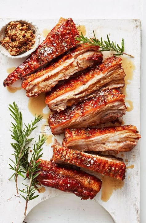 Bacon Board, Maple Mustard, Pork Belly Recipes, Idee Pasto Sano, Pork Dishes, Pork Ribs, Pork Belly, Pork Recipes, Food Glorious Food