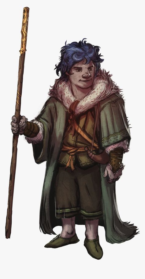 Gnome Monk, Halfling Warlock, Halfling Druid, Dnd Halfling, Gnome Dnd, Monk Dnd, Character Images, Fantasy Races, Dungeons And Dragons Characters