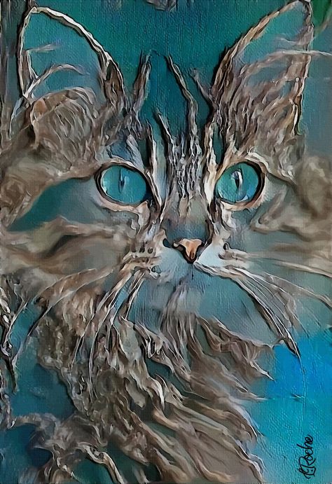 Easy Canvas Painting, Textured Canvas Art, Simple Acrylic Paintings, Urban Sketchers, Beginner Painting, Arte Animal, Art Painting Acrylic, Cat Painting, Canvas Art Painting