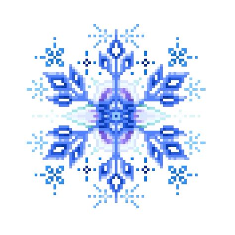 Colouring by numbers is fun with Pixel Art! https://goo.gl/LWx8qm Snow Pixel Art, Colouring By Numbers, Color By Numbers, Snow Flake, Minecraft Designs, Christmas Snow, Pixel Art, Minecraft, Christmas Cards