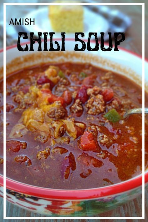 Chili soup Chili Using Tomato Juice, Chili Soup Recipe Homemade, Chili Using Tomato Soup, Chilli Soup Recipe Beef, Souplantation Chili Recipe, Chili Soup With Noodles, Chili With V8 Juice Recipe, Chili Made With Tomato Juice, Copycat Runza Chili Recipe