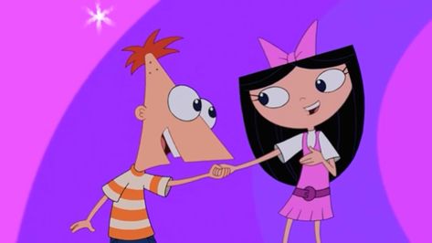 Phineas And Isabella Matching Pfp, Phineas X Isabela Fanart, Isabella Phineas And Ferb Pfp, Phineas And Isabella Comics, Phineas And Ferb Isabella, Phineas And Isabella, Phineas E Ferb, Cartoon Couples, Perry The Platypus