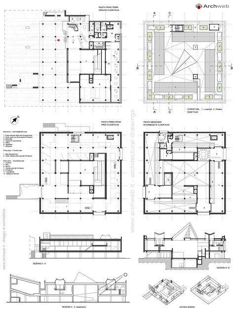 National Museum of Western Art Tokyo drawings plans Museum Layout Plan, Museum Plan Architecture Projects, Museum Layout, Kolumba Museum, Art Museum Architecture, Museum Flooring, Exhibition Plan, Pool Diy, Museum Plan