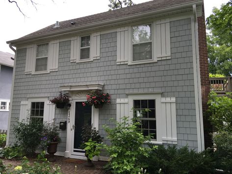 Hardie Board Light Mist, James Hardie Light Mist Siding, Light Mist Hardie Siding, James Hardie Light Mist, Hardie Light Mist, James Hardie Siding Ideas, Hardie Siding Ideas, Hardie Board House, Hardie Board Siding