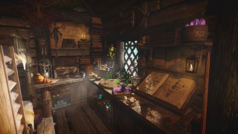 Skyrim Inspired Home, Skyrim House Interior, Skyrim Interior, Skyrim Decor, Skyrim Mage, Skyrim House, Elder Scrolls Oblivion, Mod Aesthetic, Skyrim Nexus Mods