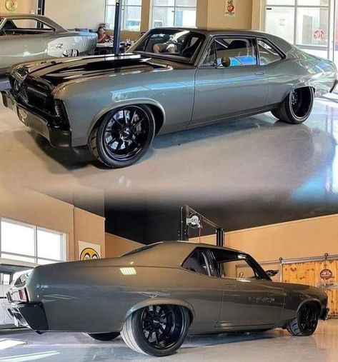 Chevy Nova Custom, Nova Car, Classic Cars Trucks Chevy, Chevy Nova Ss, Pro Touring Cars, Old Muscle Cars, Luxury Car Brands, Chevy Cars, Chevy Muscle Cars