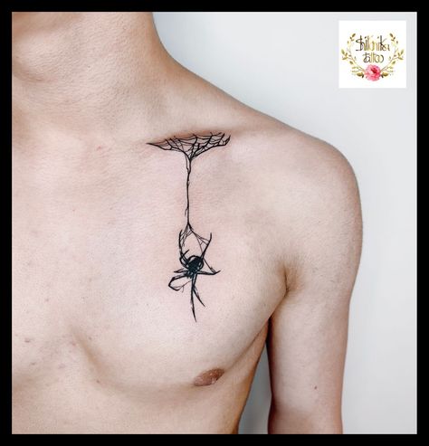 Collarbone Spider Tattoo, Spiderman Tattoo, Celestial Tattoo, Magic Runes, White Ink Tattoo, Underboob Tattoo, Fine Art Portrait Photography, Marvel Tattoos, Spider Tattoo