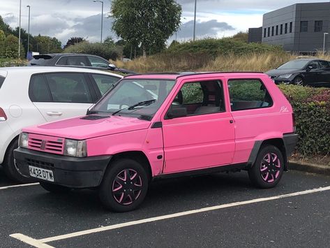 1992 pink edition fiat panda | joshtu11377@outlook.com | Flickr Seat Marbella, Pink Car Seat Covers, Pink Car Seat, Pink Cars, Pink Panda, Fiat Panda, Pink Car, Auto Accessories, First Car