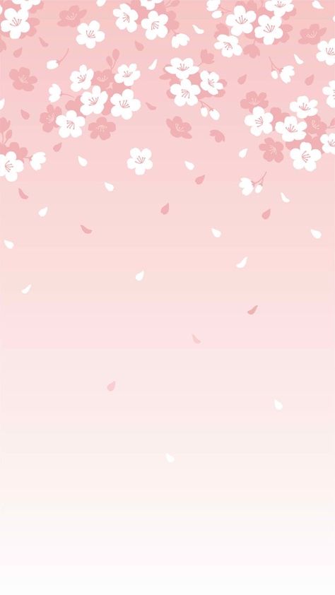 Sakura Theme, Aesthetic Sakura, Sakura Wallpaper, Cherry Blossom Wall Art, Cherry Blossom Wallpaper, Artsy Background, Pink Wallpaper Backgrounds, Images Kawaii, Iphone Wallpaper Kawaii