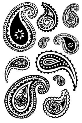 black and white paisley | Patterns | Pinterest | Paisley Paisley Stencil, Paisley Tattoo, Inkscape Tutorials, Paisley Doodle, Hantverk Diy, Paisley Art, Henna Tattoos, 자수 디자인, Henna Art