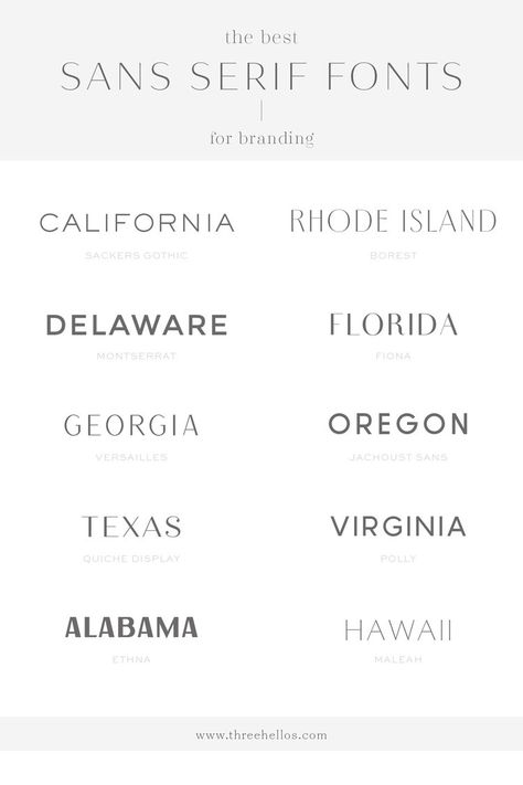 THE BEST SANS SERIF FONTS FOR BRANDING - PART 01, Branding and Web Design, Typefaces, Fonts, Logo Design Fonts, Sans Serif Fonts Text Logo Design Fonts, Elegant Sans Serif Font, Fonts For Logos Branding, Fonts Logo Design, Artisan Branding, Font For Logo Design, Fonts For Logo Design, California Font, Georgia Font