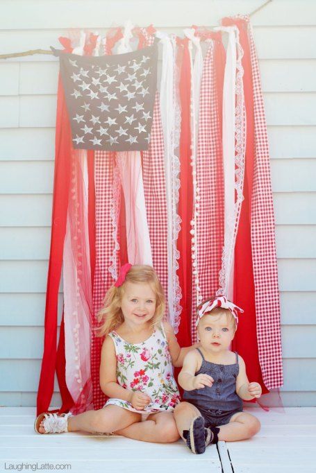 4th Of July Photography, American Flag Bandana, Patriotic Diy, 4th Of July Photos, July Baby, Fourth Of July Decor, Patriotic Party, 4th Of July Decorations, Patriotic Holidays