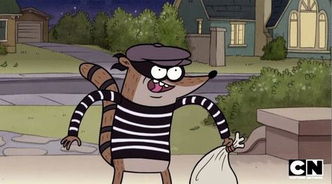 Rigby in his Halloween costume. Regular show Rigby Regular Show, Candy Lady, Nightmare Night, Regular Show, Scenery Wallpaper, Cartoon Network, Halloween Costume, Halloween Costumes, Candy