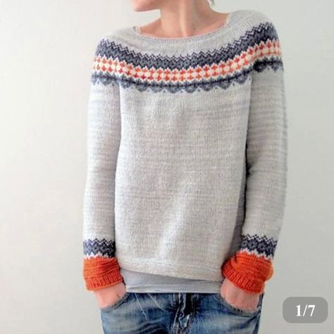 Sweater Fair Isle Pullover, Winter Pullover, Autumn 2023, Estilo Chic, Long Sleeve Pullover Sweater, Fair Isle Sweater, Warm Sweaters, Women's Sweaters, Winter Sweaters