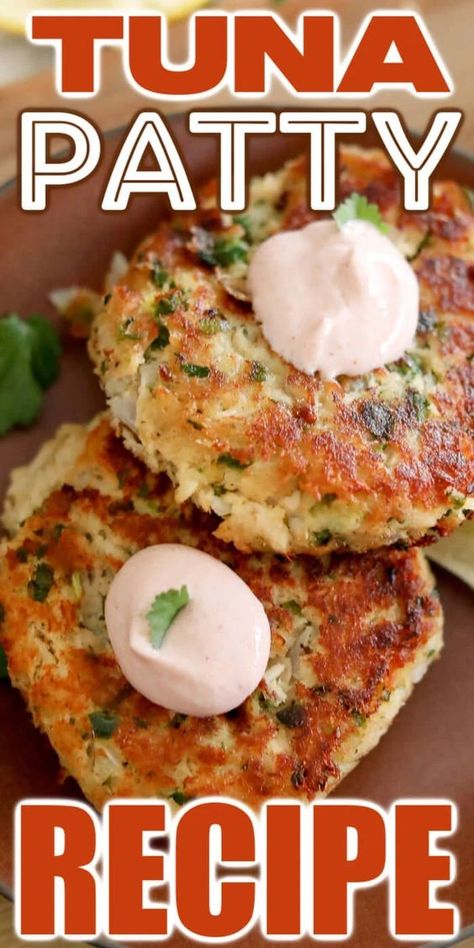 Best Tuna Patties, Tuna Patties Meal, Fish Patty Recipes, Tuna Burger Recipes Canned, Oven Baked Tuna Patties, Airfryer Tuna Patties, Best Tuna Patties Recipes, Can Tuna Patties, Tuna Burgers Recipes