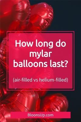 Can a mylar balloon stay firmly inflated for years, or is its life much shorter? 👉 Click through to find the answer AND lots of surprising stories from people having an inflated foil balloon at home. Also discover that there's quite the difference between air- and helium-filled mylar balloons. Blowing Up Balloons, Diy Balloon Decorations, Happy Birthday Balloons, Balloon Columns, Red Balloon, Balloon Diy, Mylar Balloons, Helium Balloons, Birthday Pictures