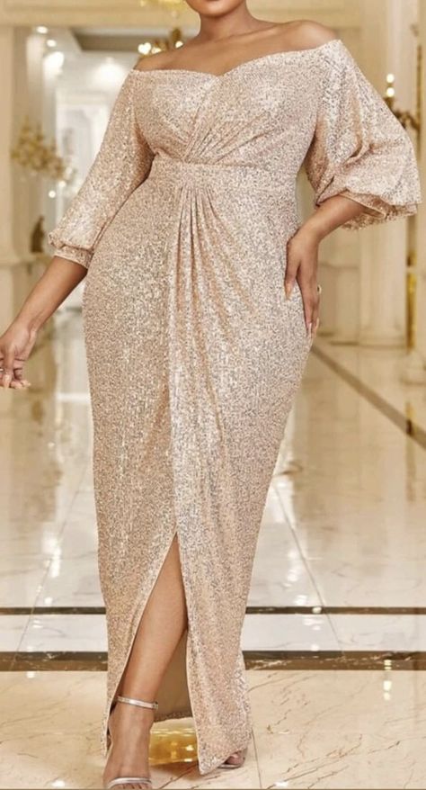 Plus Size Champagne Wedding Dress, Plus Size Elegant Dresses Classy Wedding, Elegant Dresses Classy Wedding, Occasional Dresses, Stunning Wedding Guest Dresses, Plus Wedding Dresses, Plus Size Elegant Dresses, Wedding Dress Champagne, African Wear Dresses