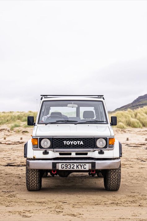 Toyota LandCruiser 70 series 1989 swb. UK registration. LJ70. Landcruiser 70 Series, Toyota Girl, Toyota Offroad, Vintage Toyota, Land Cruiser 70 Series, Toyota Landcruiser, Front Runner, Vroom Vroom, Ford Bronco