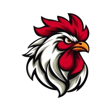 Drawing Rooster, Restaurant Graphic Design, Angry Rooster, Chicken Clip Art, Animal Restaurant, Rooster Head, Angry Chicken, Rooster Illustration, Rooster Vector