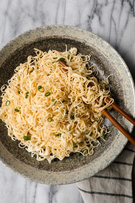 Miso Butter Noodles Kids School Lunches, Vegetable Ramen, Butter Noodles, Miso Recipe, Miso Chicken, Vegetable Dumplings, Miso Butter, Asian Noodle Recipes, How To Make Ramen